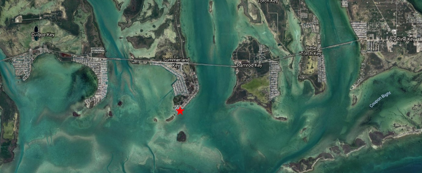 Key-ver Beach House - Summerland Key Map